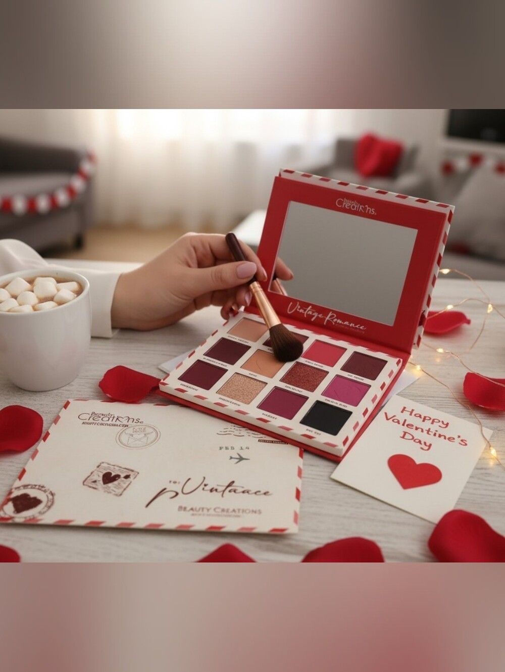 Beauty Creations Vintage Romance 12-Shade Shadow Palette | New in Box